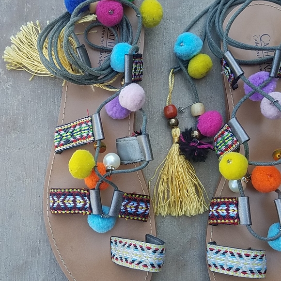 Catherine Malandrino Boho Sandals - Picture 4 of 7